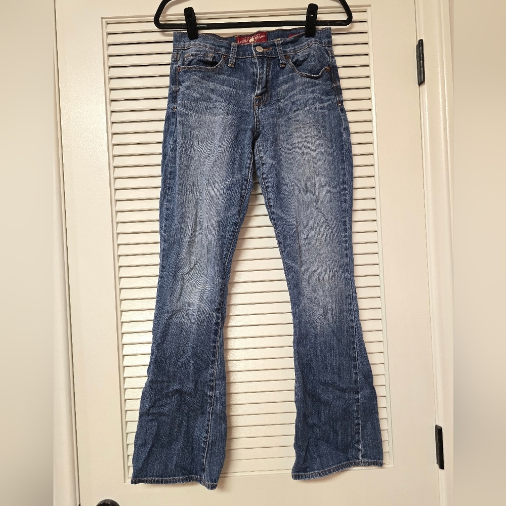 Lucky Brand - Sofia Boot Denim Distressed Jeans With Pockets